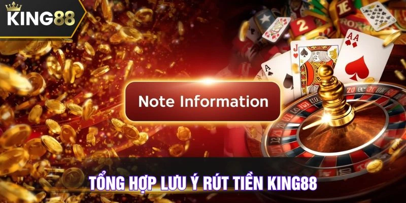 Tổng hợp chú ý rút tiền KING88